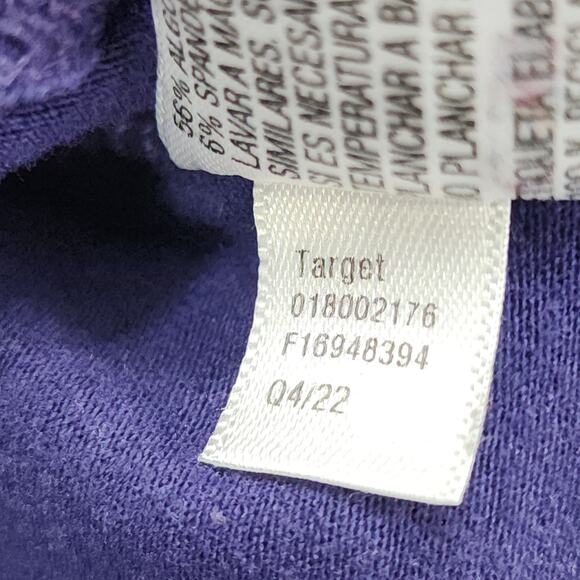 A New Day Top Womens L Purple Scoop Neck Sleeveless Slim Fit Tank Stretch Casual - Picture 6 of 8